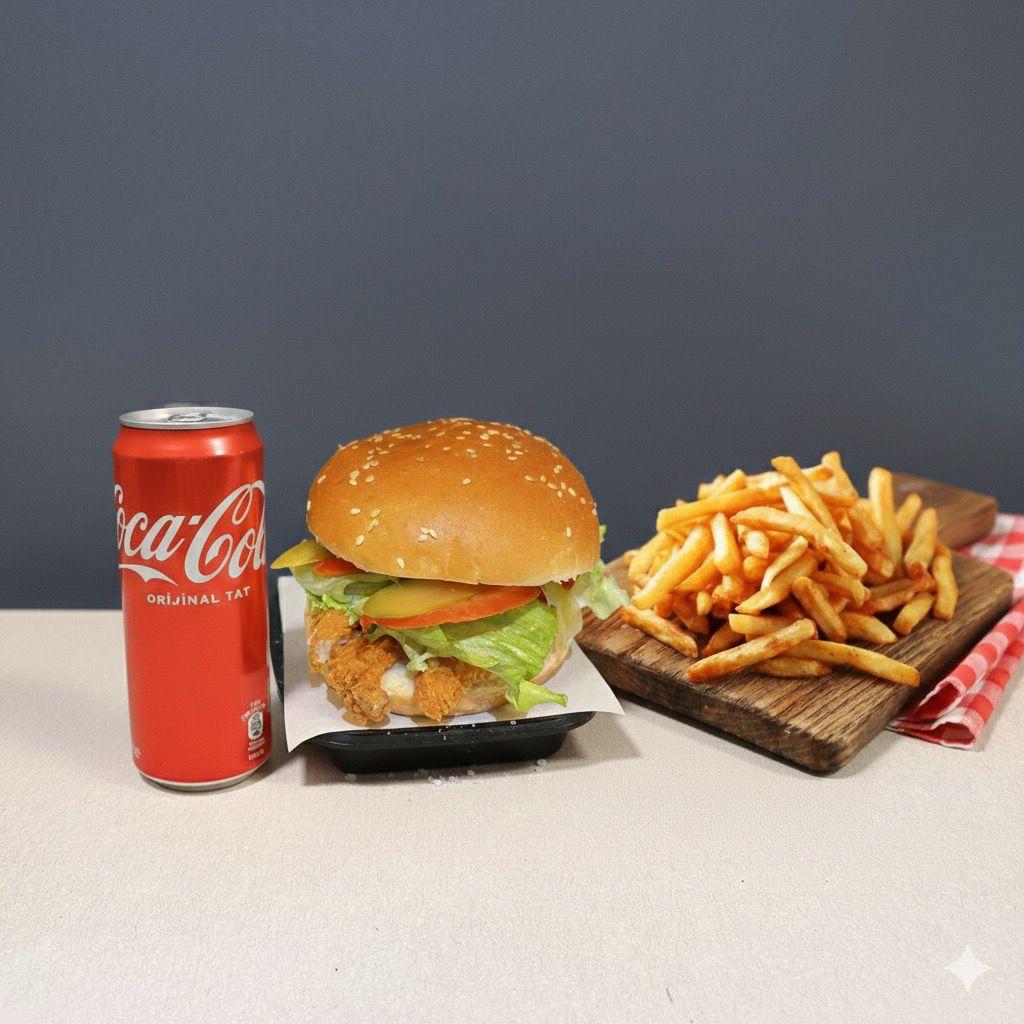 Chicken Burger Menü