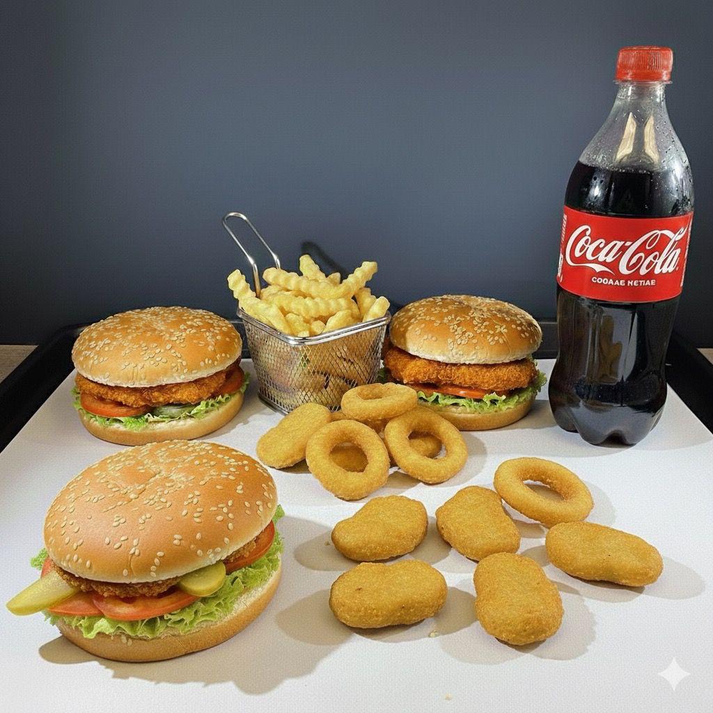 Triple Eko Tavuk Burger Menü